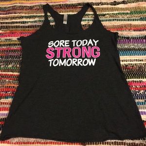 Workout tank- size L